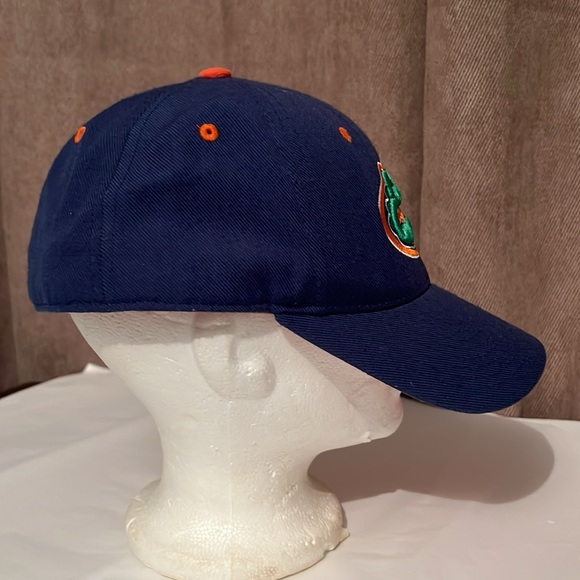 Zephyr Florida Gators Fitted Hat Adult Size 7 3/8 Blue and Orange Embroidered 3D - Picture 4 of 7